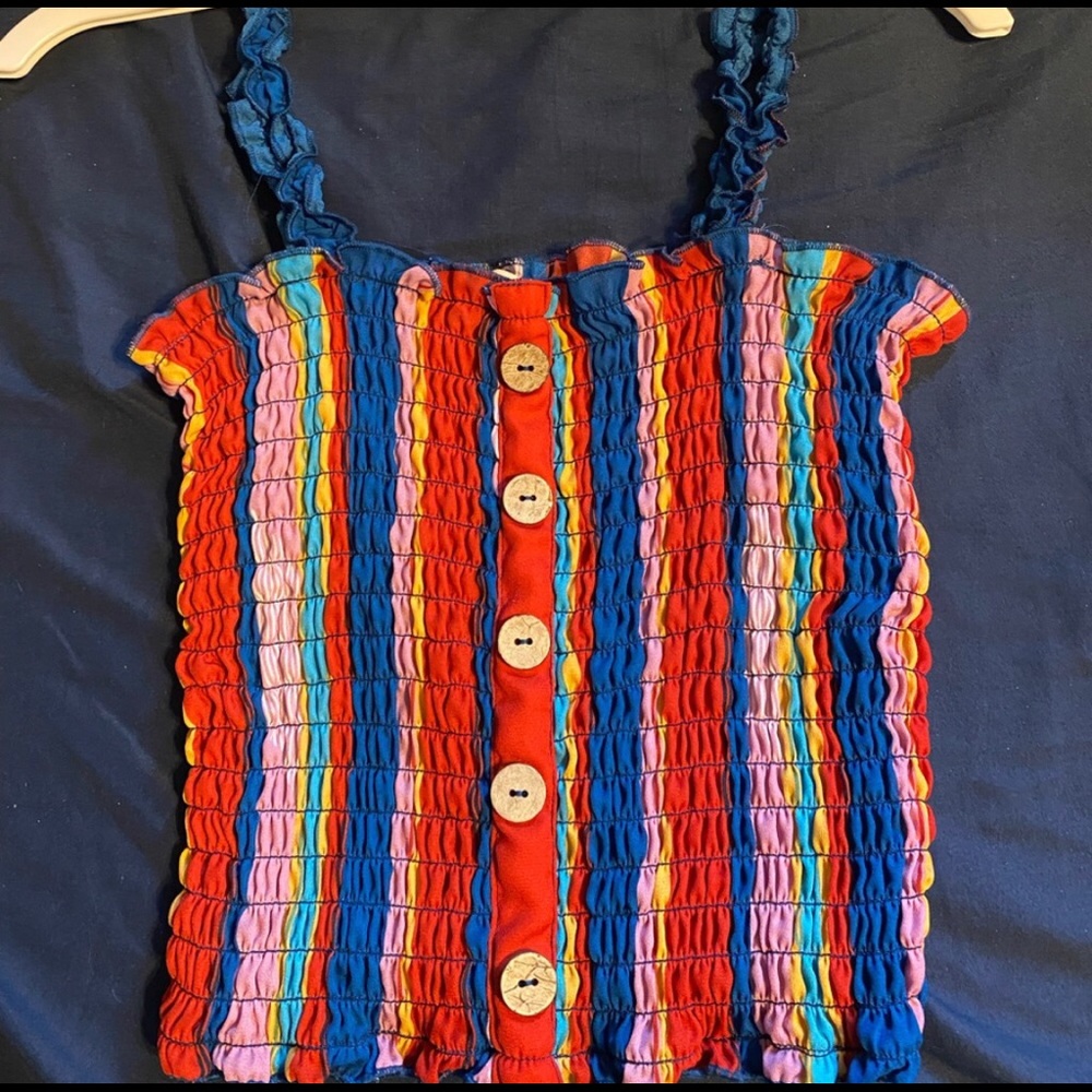 Rainbow top